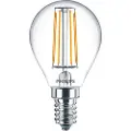 Philips LED pære P45 Krone 2,3W827 (40W) klar E14