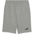 Puma ESS No. 1 Logo Jersey Shorts Youth, Clothing, Medium Gray Heather, 11-12Y
