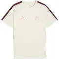 Puma Stade Rennais FC KING Tee Men, Sport, Warm White/Dark Crimson, 3XL
