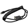 Zebra Cable Rs232 Db9 Female 2.8m Coiled 2.8m. Rs232 Db9 Sort