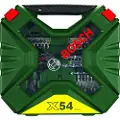 Bosch X-line 54ti Bore-og Spidsæt