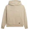 Superdry Superdrytil kvinder. W2012431A Beige broderet Core-sweatshirt (XS), Casual, Bomuld