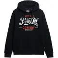 Superdry Perfect Fit Script Hættetrøje