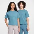 Nike Kortærmet Nike Sportswear City Utility-trøje til større børn - blå