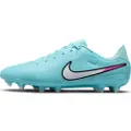 Nike Tiempo Legend 10 Academy Low Top-fodboldstøvler til flere typer underlag - blå