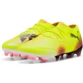 Puma FUTURE 8 ULTIMATE Low FG Football Boots Unisex, Shoes, Yellow Alert/Black/Sun Struck, 42