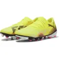 Puma FUTURE 8 MATCH FG/AG Low Football Boots Unisex, Shoes, Yellow Alert/Black/Sun Struck, 42.5