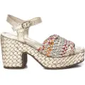 Carmela Carmelatil kvinder. 16222407-MULTICOLOR Sandaler i læder 162224 multicolour (37), 8-10, Spænder, Casual, Party, Flerfarvet