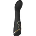 Dream Toys Elite Juliette - genopladelig, vandtæt G-punktvibrator (sort)