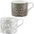 Spode - Mugg Pure Morris 2-pack - Bachelors & Acorn 0.34L - Flerfarvet - Kopper & krus - - Homeroom