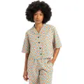 Quiksilver Dad Crop Fit Cotton Skjorte mønster