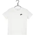 Nike Sportswear-T-shirt til større børn - hvid