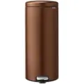 Brabantia Pedal skraldespand NEWICON 30 l, varm bronze, stål, Brabantia