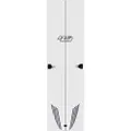Haydenshapes White Noiz PE-C Futures Surfboard mønster