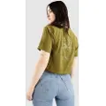 Santa Cruz Wonder Strip Crop T-shirt grøn