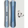 K2 Vandal + YOU+H white M 2025 Kids Snowboardsæt mønster