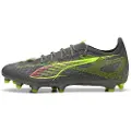 Puma ULTRA 5 PRO FG/AG Football Boots Unisex, Shoes, Matte Aged Silver/Yellow Alert/Sun Struck, 48