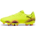Puma FUTURE 8 PLAY FG/AG Football Boots Unisex, Shoes, Yellow Alert/Black/Sun Struck, 39