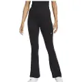 Nike stramme Nike Sportswear Chill Knit-leggings med vidde og lille ribkant - sort