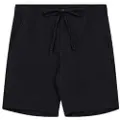 Anerkjendt Aklt James Cot/Linen Ela Shorts sort