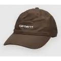 Carhartt WIP Canvas Script Kasket brun