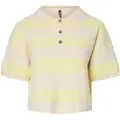 Pieces Pcjassy Strikket Poloshirt