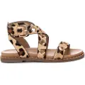 Carmela Carmelatil kvinder. 16238903-LEOPARDO Sandaler i læder 162389 brun (35), Fast, Spænder, Casual, Dyreprint