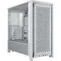 Corsair FRAME 4000D RS (3 white fans) - Kabinet - Miditower - Hvid