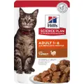 Hill's Pet Nutrition Adult vådfoder til katte med kalkun (poser)