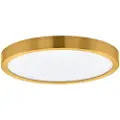 Eglo FUEVA 5 plafond Ø285 mm, 3000K, børstet messing