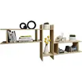 VCM - Vcm 3stk væghylde Sirola Maxi - Beige - Hylder - - Homeroom