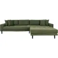 House Nordic - Loungesofa Lido, højrevendt - Grøn - 4-pers. sofaer - - Homeroom