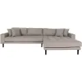 House Nordic - Loungesofa Lido - Beige - Sofaer med chaiselong - - Homeroom