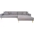 House Nordic - Loungesofa Lido - Grå - Sofaer med chaiselong - - Homeroom