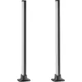 TRIO Bordlampe sort inkl. LED med fjernbetjening og RGB - Arnold