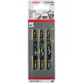Bosch Expert T118ahm Stainless Steel Stiksavklinge Sæt 3 Enheder