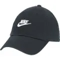 Nike Ustruktureret Nike Club Futura Wash-kasket - sort