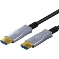 Goobay HDMI 2.1 Hybrid - 10m - Sort