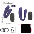 Love to love Match up - genopladelig, trådløs parvibrator (lilla)