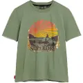 Superdry Travel Souvenir Relaxed T-shirt Med Korte ærmer