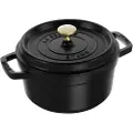 Staub - Gryde La Cocotte rund 20 cm, 2,2 l - Sort - Gryder & kasseroller - - Homeroom