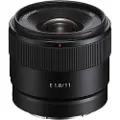 Sony F/1.8-objektiv 11 Mm