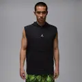 Jordan Sport Crossover Dri-FIT-hættetrøje uden ærmer til mænd - sort