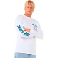 Rip Curl Fade Out Icon T-shirt Med Lange ærmer