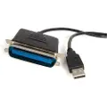 StarTech.com 6 Ft. (1.8 M) Usb To Parallel Port Adapter