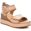 Carmela Carmelatil kvinder. 16223902-BEIGE Sandaler i læder 162239 beige (41), 5-8 cm, Velcro, Casual