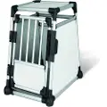 Trixie Transportboks Aluminium til hunde Størrelse: M 55x62x78cm Op til 20kg