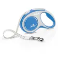 Flexi New Comfort S Tape Leash 5m 15kg Blue