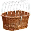Aumuller cykelkurv med beskyttelsesgitter - Ca. L 53 x B 35 x H 43