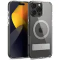 Spigen Caseology Capella MagSafe Kickstand clear gray - iPhone 16 Pro